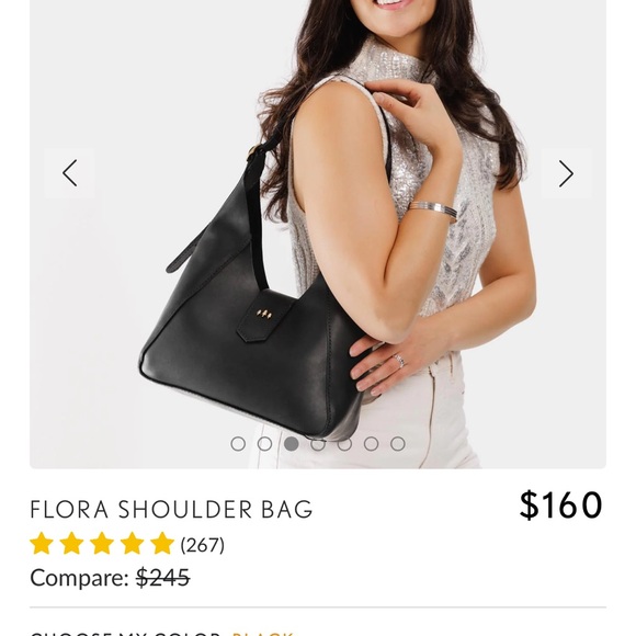 Portland Leather Shoulder Bag - Picture 5 of 6